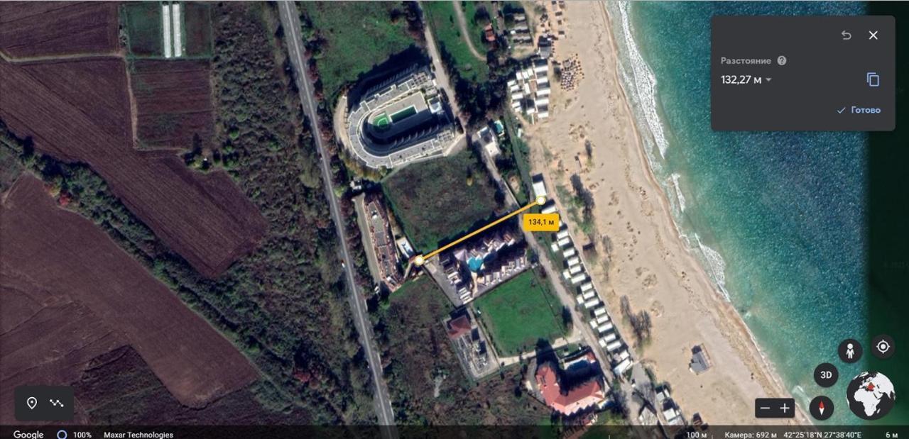 Апартамент На Къмпинг Градина Chernomorets Exterior photo